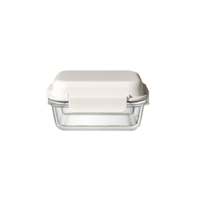 Stackable Borosilicate Glass Lunch Box Microwave Safe Glass Food Lunch Containers 950ml 1050ml