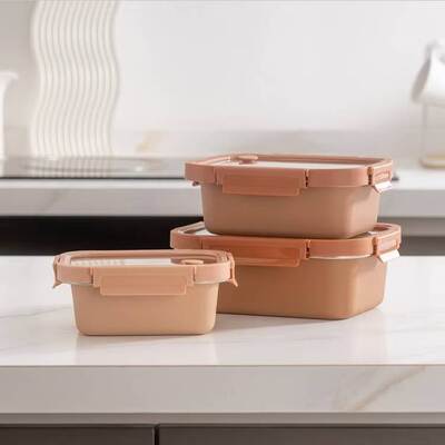 IKOO Stainless Steel Food Storage Container with Glass Lid 500ml-1000ml