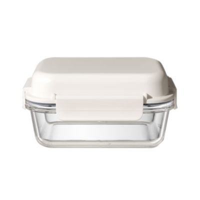 Goede prijs. Stapelbare borosilicaatglazen lunchbox magnetronbestendige glazen voedsel lunchcontainers 950ml 1050ml Online