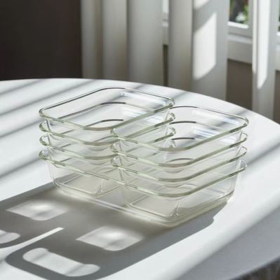 Good price Blooming Series Borosilicate Glass Food Storage Container with Stainless Steel Lid and High-Quality Images online