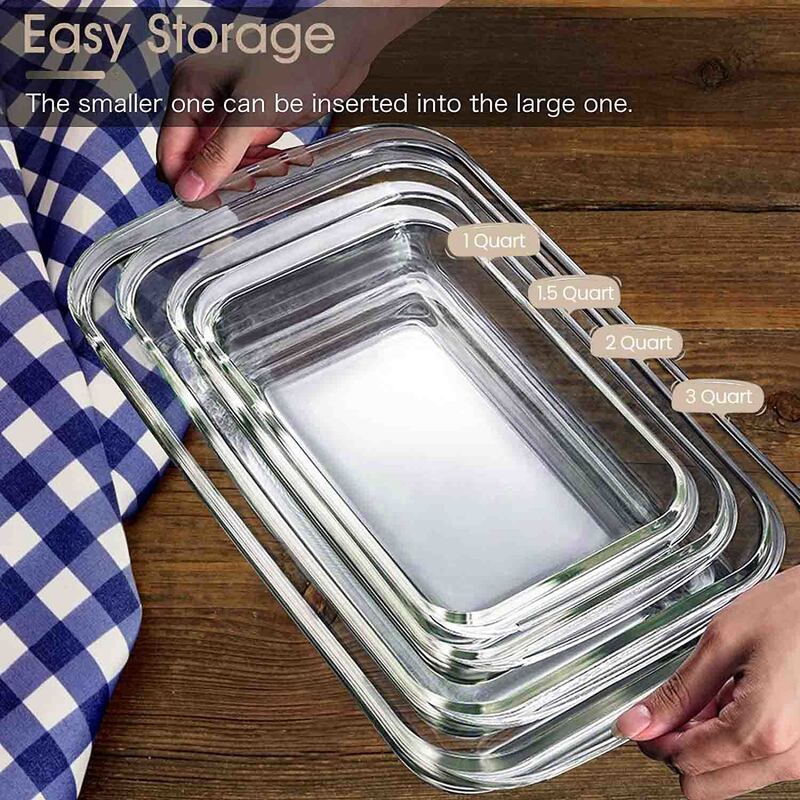 IKOO Backform aus hitzebeständigem Borosilikatglas