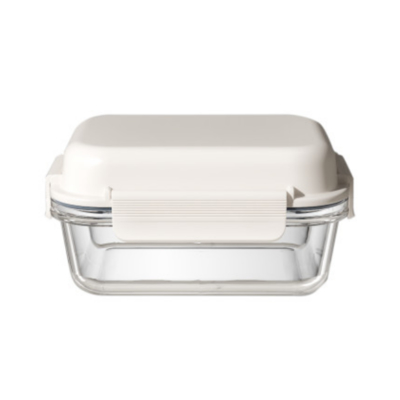 Good price Stackable Borosilicate Glass Lunch Box Microwave Safe Glass Food Lunch Containers 950ml 1050ml online
