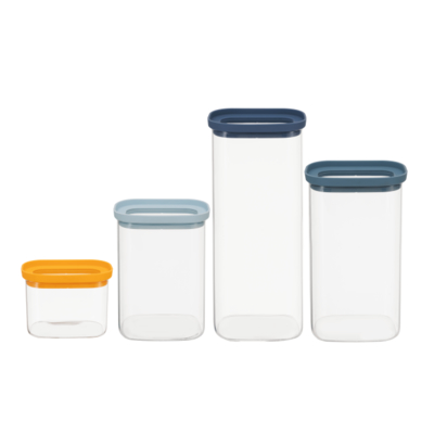 Good price Borosilicate Glass Canister with Tempered Lid - Stackable Food Storage online