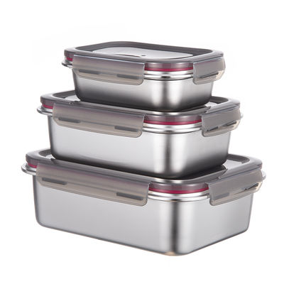 IKOO BPA Free Leak-proof Stainless Steel Food Storage Container with Airtight lid