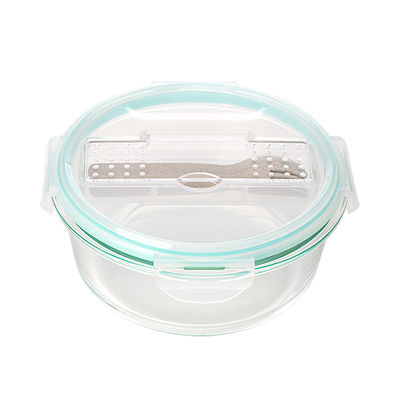 High Borosilicate Glass Meal Prep Containers with BPA-Free Lids - Temperature Resistant Eco-Friendly and Lightweight Stackable Design