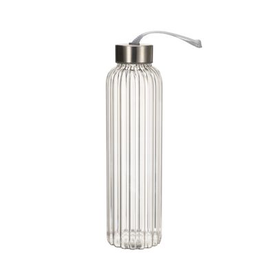 IKOO BPA-Free Reusable Glass Water Bottle for Gym, Office,