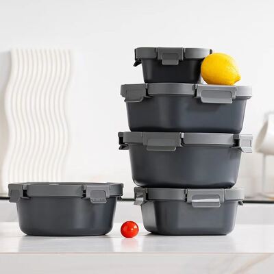 سعر جيد حاوية زجاجية غذائية غير سامة من IKOO LFGB معتمدة من DGCCRF مع غطاء زجاجي معتدل والختم الصلب على الانترنت