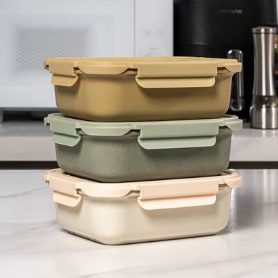 Bom preço. IKOO recipiente de armazenamento de alimentos em cerâmica com tampa de vidro Em linha