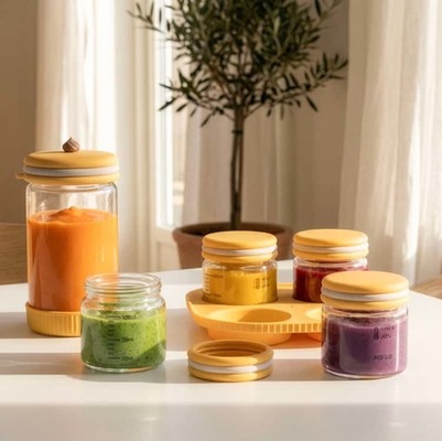 Хорошая цена. IKOO Factory Wholesale Baby Food Glass Containers and Silicone Baby Food Freezer Tray with Clip-on Lid (Фабрика IKOO) Оптовая продажа детского питания Стеклянные контейнеры и силиконовый детский корм в морозильнике с застежкой на крышке Онлайн