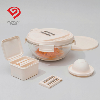 Harga yang bagus IKOO Multifungsi Borosilikat Kaca Salad Bowl on line