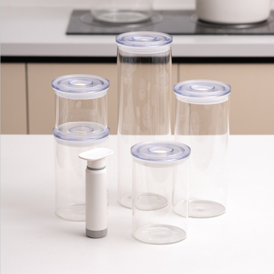Un bon prix. Bocaux en verre portables scellés sous vide selon les normes FDA avec une solution de conservation rigoureuse pour la préparation des repas et les services de nutrition spécialisés En ligne