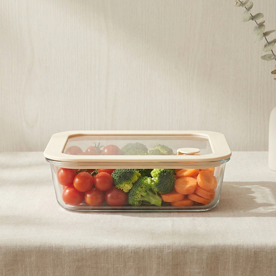 Un bon prix. Ensemble de récipients de préparation de repas en verre IKOO avec couvercle en verre En ligne