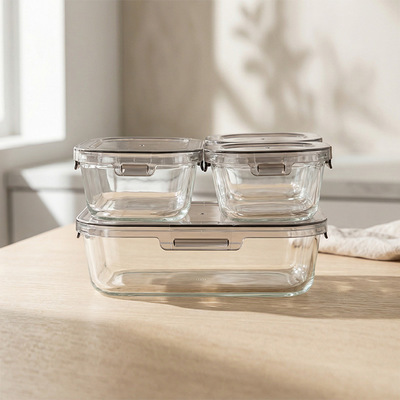 Goede prijs. IKOO Borosilicaat Glazen Voedselcontainers Groothandel Online