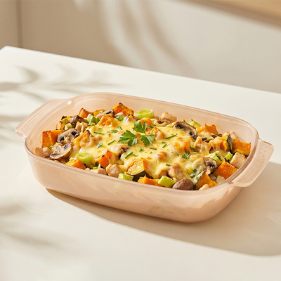 IKOO Oven Safe Borosilicate Glass Pans Factory Direct Sourcing